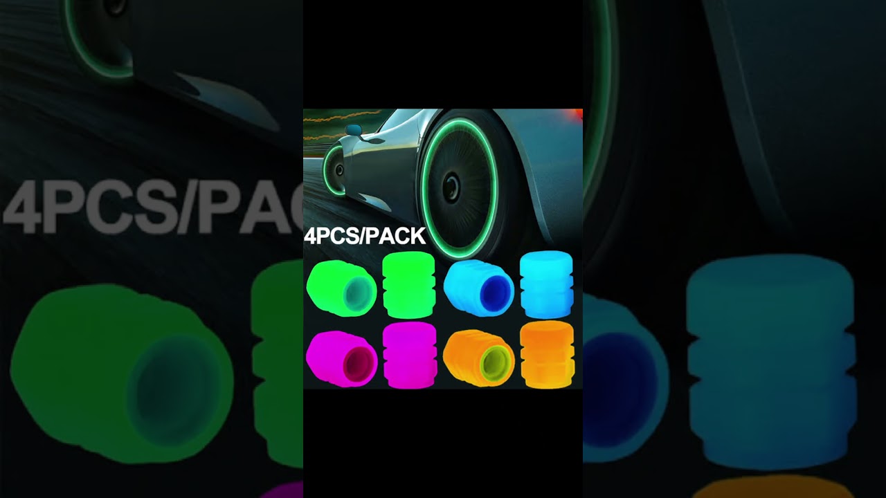 FORZA Aftermarket Glow Tyre Valve Cap