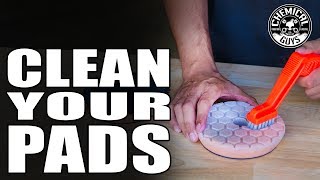 How To Clean And Maintain Foam Polishing Pads  Chemical Guys Car Care