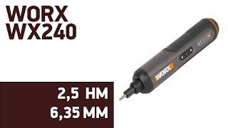 Электроотвертка Worx Wx240