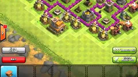CoC TH7 Dark elixir  Farming base and attack strat