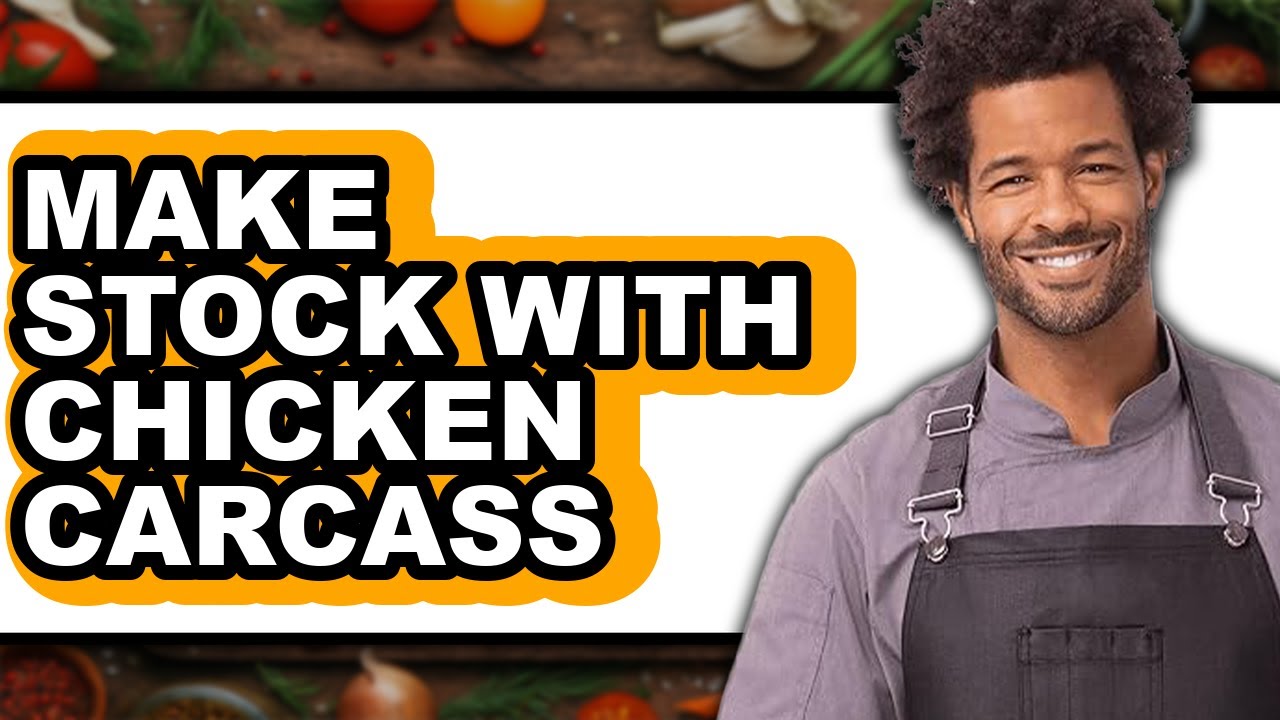 How to Make Stock with Chicken Carcass (Only Way)