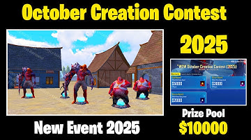 October Creation Contest | How To Make October Creation Contest | How To Create October Creation Map