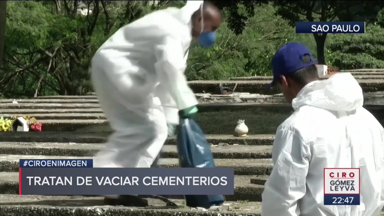 Sacan a muertos de sus tumbas para enterrar a fallecidos por Covid19