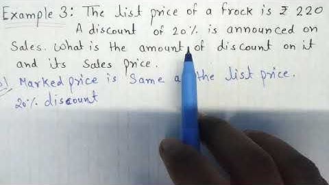 Chapter:7 Example 3 with Solution | Comparing Quantities | New ncert 2023 | Tax & D. | Vikram sir |