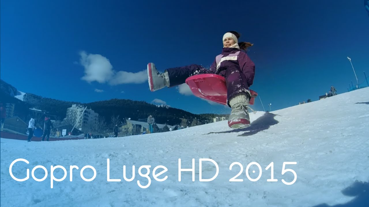Gopro Luge 2015 HD FontRomeu, Les Angles YouTube