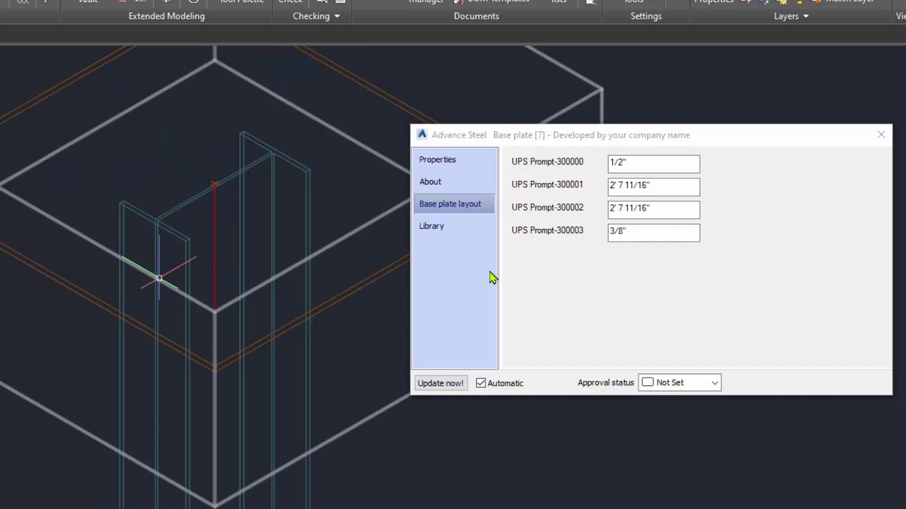 Autodesk Advance Steel API - YouTube