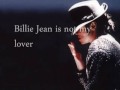 Billie jean by michael jackson w lyrics