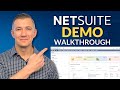 NetSuite Demo: Dashboards, Financials, Inventory, & Orders