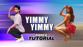 Yimmy Yimmy Hook Step Dance Tutorial | Yimmy Yimmy Jacqueline Fernandez | Ajay Poptron Tutorial
