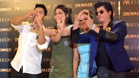 Manma Emotion Jaage Re Song Launch | Dilwale | Shahrukh, Kajol, Varun Dhawan, Kriti Sanon