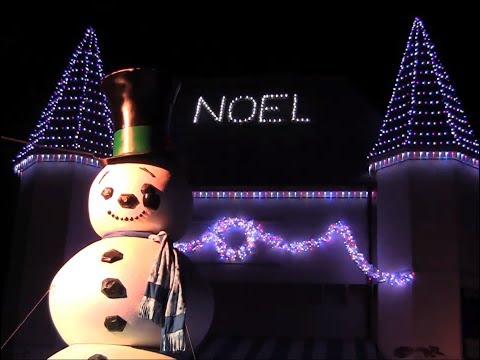 Vidéo: Ville de Noël à Busch Gardens Williamsburg