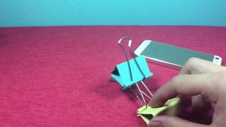 6 Awesome Ideas How to Make smart phone stand with Binder Clips 6 Awesome Ideas How to Make smart phone stand with Binder Clips