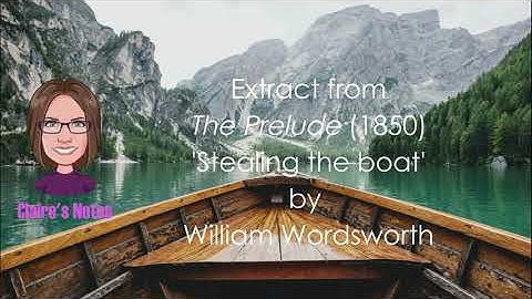 Top Tips for AQA Poetry: Analysing Extract from The Prelude by William Wordsworth for 7-9 Grades