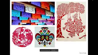 Vaishnavi Kumar's Artist Talk in the Residency Course for the MFA Communication Design program