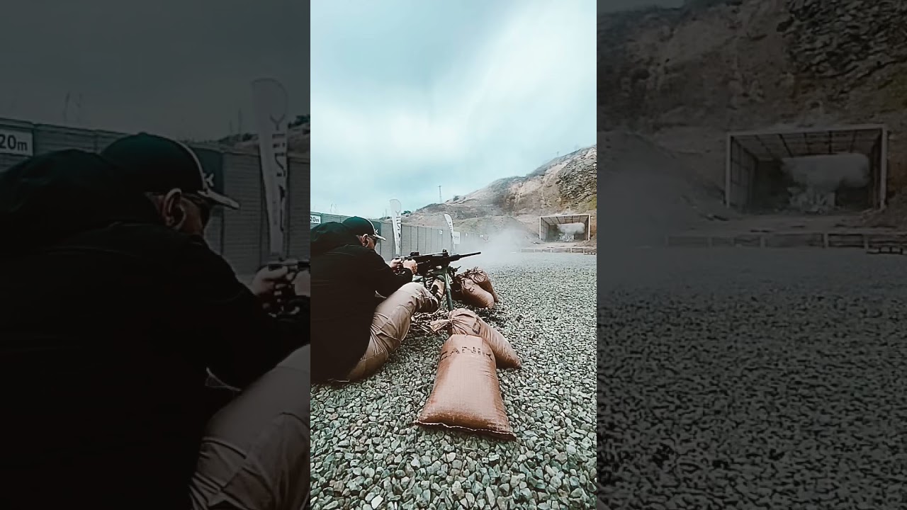 Canik M2 QCB 12.7 mm Heavy Machin Gun Shooting