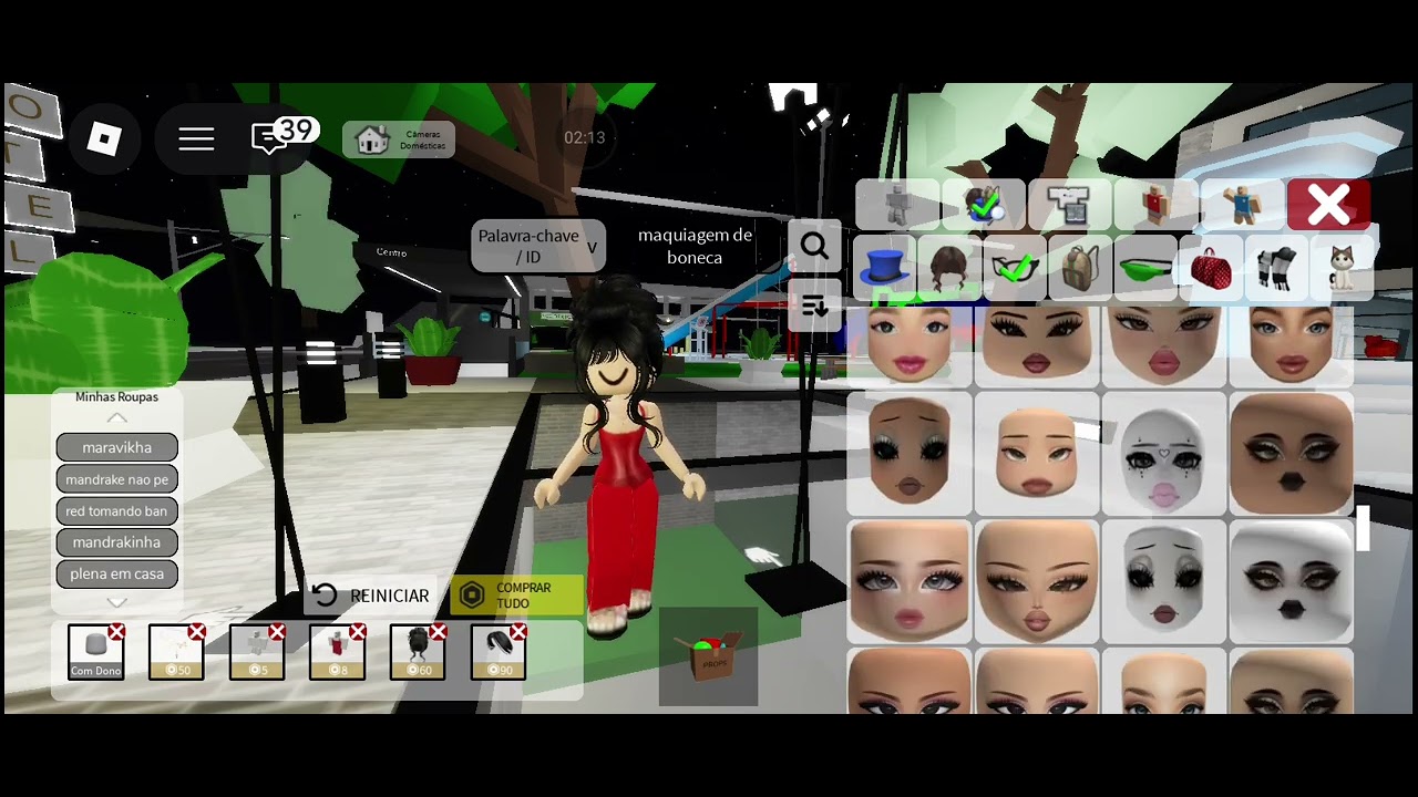 Paty Reverso Fazendo skin Red pati🥰 - YouTube