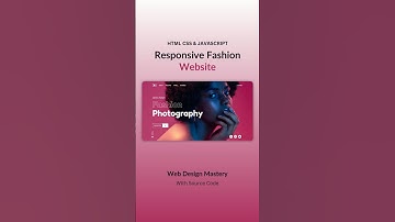 Landing Page Using HTML CSS & JavaScript  #coding #webdesign #htmlcsstutorial #webdevelop