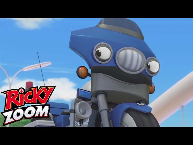 Ricky Zoom | Two Wheel Justice | Cartoons For Kids | Triple Episode class=