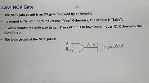 Basic Logic Gates, part 3, in English, Chapter 2-2, Boolean Algebra, A. Jaya Mabel Rani/AP.