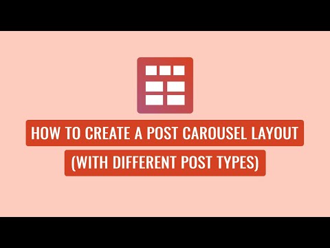 How to Create a Post Carousel Layout (with Different Post Types) | Smart Post