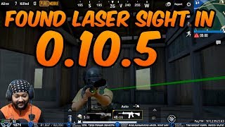 FOUND LASER SIGHT in 0.10.5 FOUND LASER SIGHT in 0.10.5