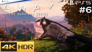 Away: The Survival Series  Gameplay Part 6 Tarantula!  PS5 (4K UHD 60fps)  DVDfeverGames