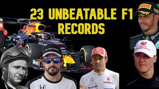 23 Unbeatable F1 records | F1 list