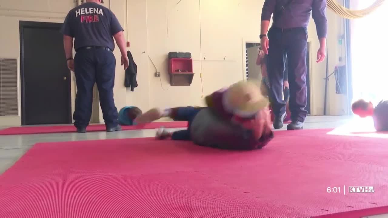 Kids learn fire safety with Helena Fire Department