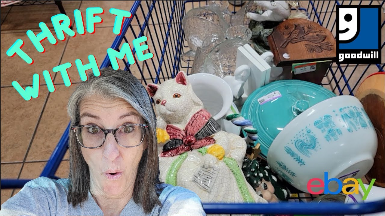 I Can't Believe I Found All This in 1 Goodwill Store! Thrift With Me ...