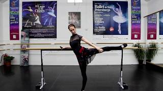 Ballet Class  Level Intermediate for at Home Workouts  Ballet Nazarenco