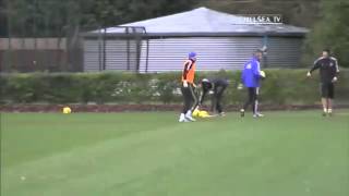 Chelsea FC FUNNY MOMENTS AT TRAINING .!!
