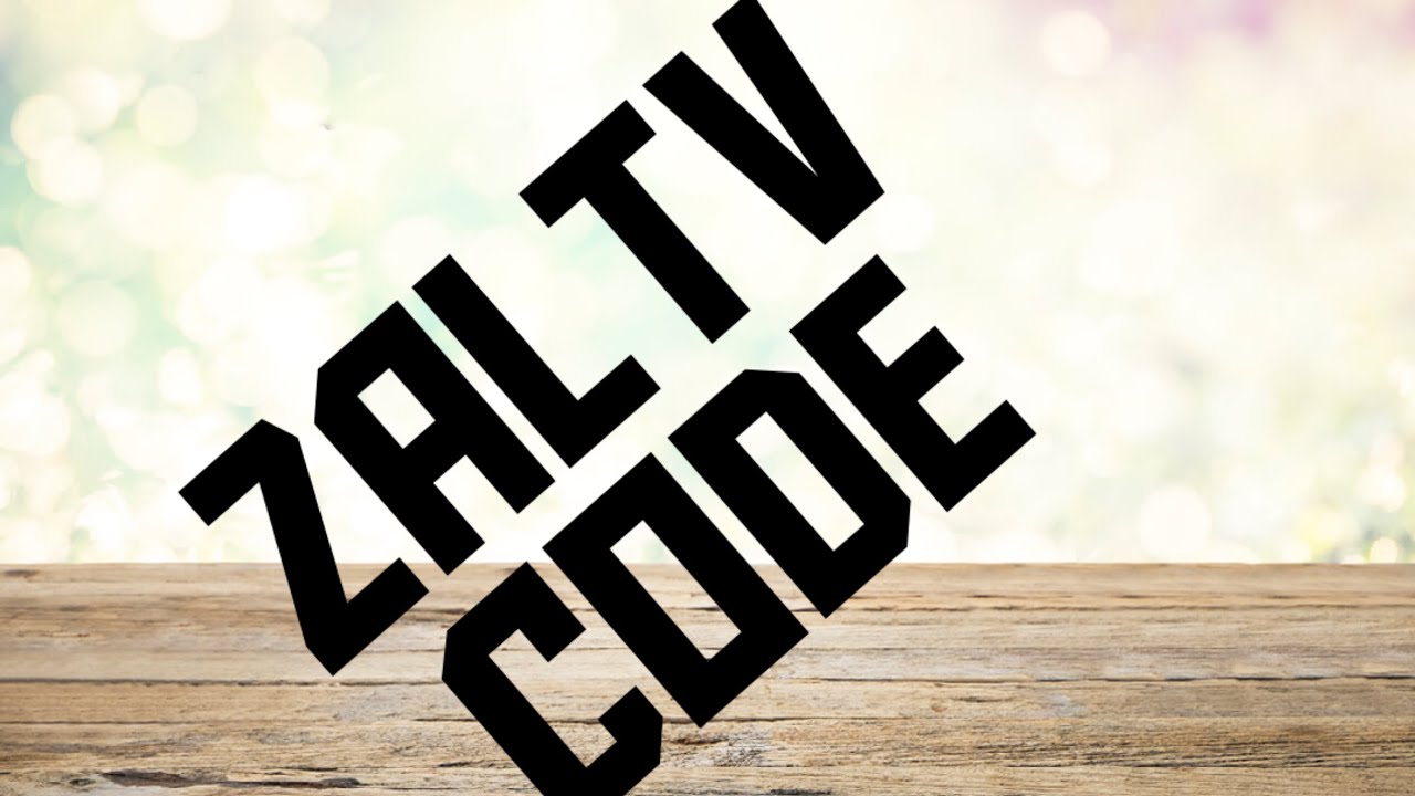 Zaltv code - YouTube