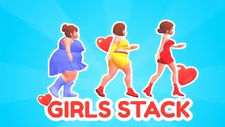 Level 690-700 Gameplay Girl Stack Game New Update @monchinghagus  screenshot 4