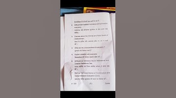 #B.Ed Assessment for learning semester -2 question paper 2022 ll bbmku ll