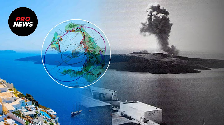 Μπορεί να ενεργοποιηθεί ξανά το ηφαίστειο της Σαντορίνης; – Η τελευταία του έκρηξη ήταν το 1956