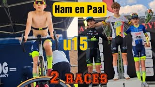 ham + paal 2 wedstrijden ronde can limburg u15 Senne Cami