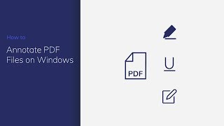 Annotate PDF Files on Windows with PDFelement