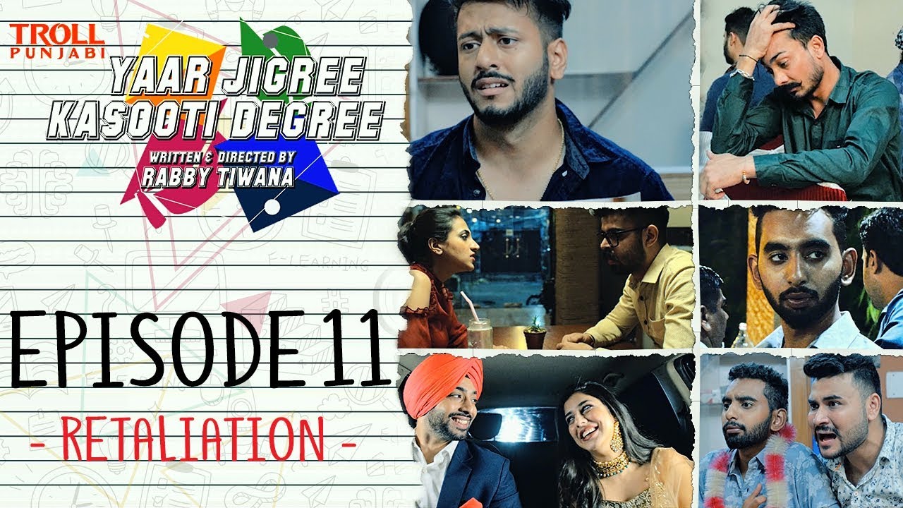 Yaar Jigree Kasooti Degree Season 2 | Episode 9 - GUFTGOO | Latest Punjabi Web Series 2020