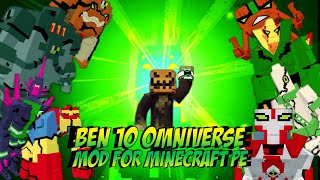 How to download Ben 10 mod in Minecraft pe ||Best Ben 10 mod for mcpe 1.20+ || Download now!