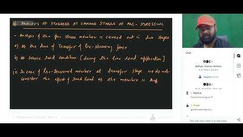 RCC 44 👉ANALYSIS OF THE STRESSES AT VARIOUS STAGES OF PRE-STRESSING BY JASPAL SIR #rcc #civil #2025 