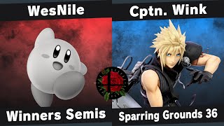 Sg 36 Winners Semis - Wesnile Kirby Vs Cptn Wink Cloud - Smash Ultimate