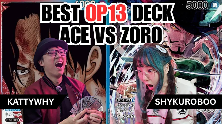 OP13 | Can Zoro Cut Ace Into Pieces? Red Blue Ace VS Green Zoro