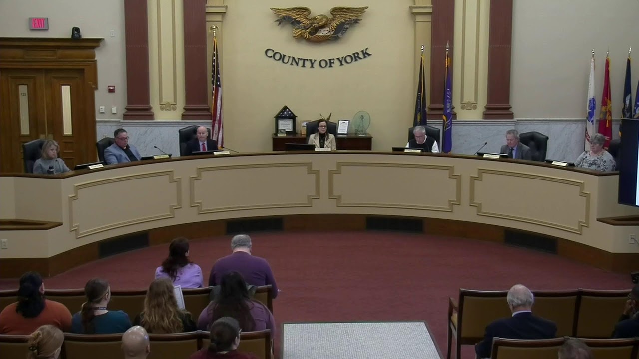 York County PA Commissioners Meeting 02/18/2026