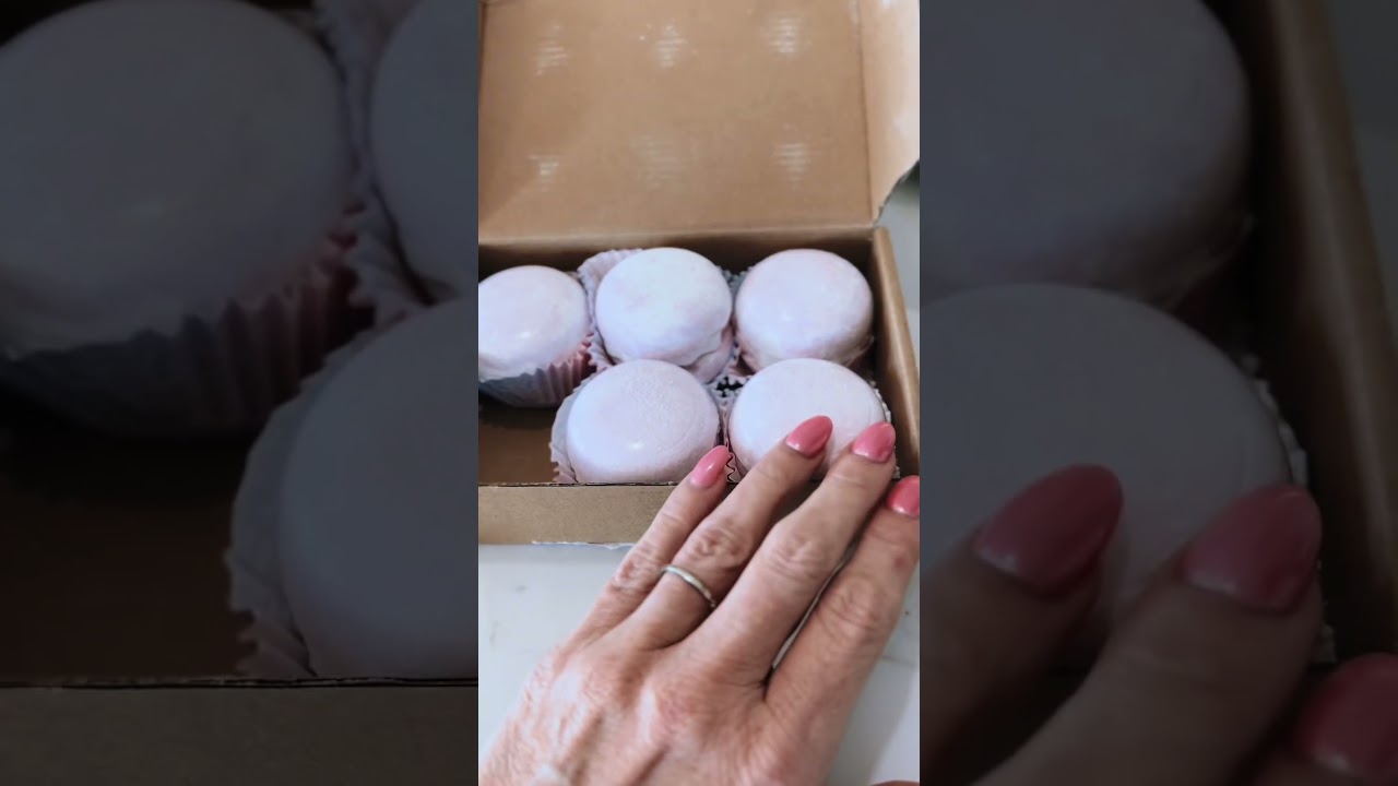 Relax with lavender magnesium bath bombs 