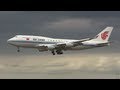 "Air Force One" of China - B747-400 | Landing in Copenhagen Airport!