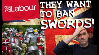 They want to BAN SWORDS now.... Response to the Labour Party & Idris Elba