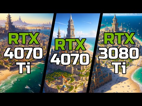 RTX 4070 Ti vs RTX 4070 vs RTX 3080 Ti - Test in 12 Games