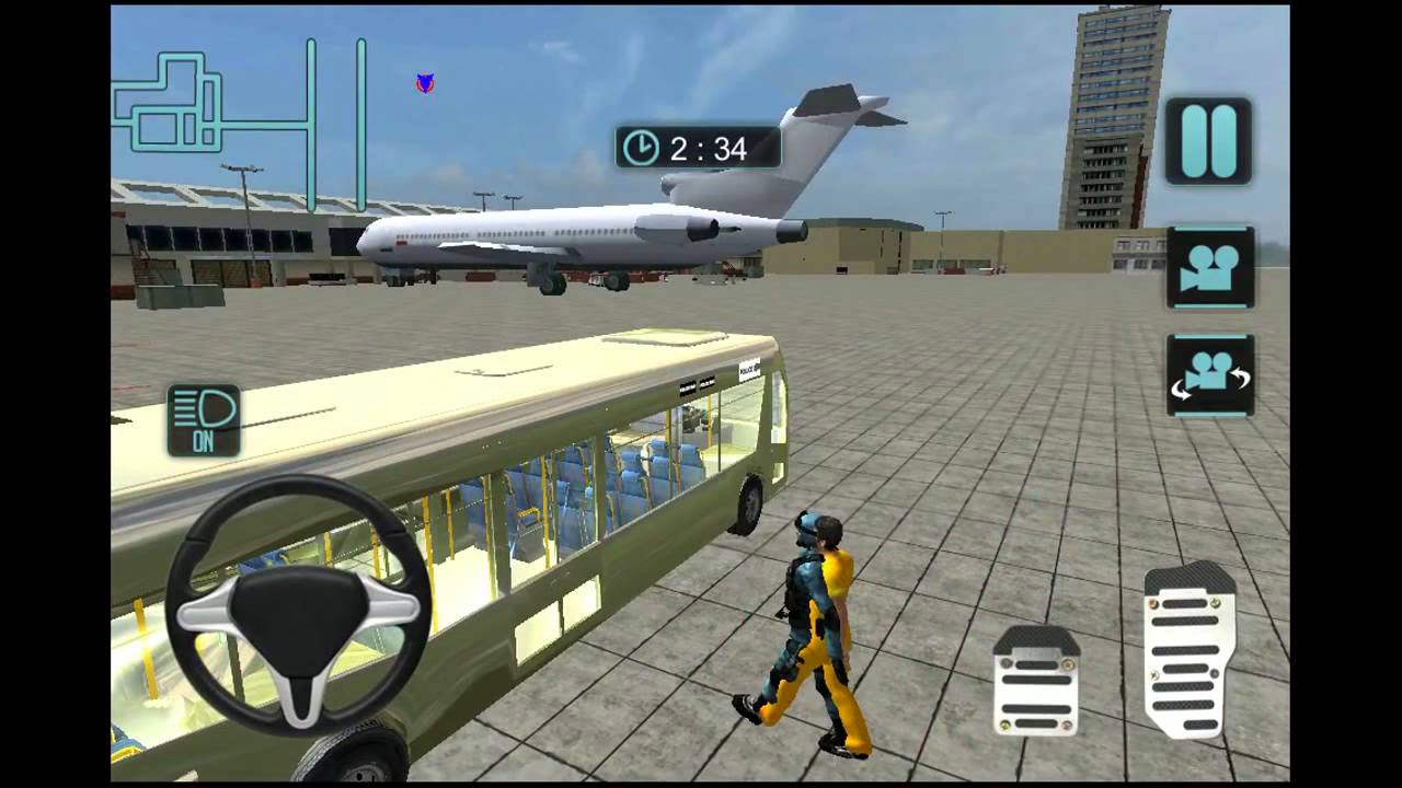 Airport Police Bus  Prison Transport - Android Mobile Free Game