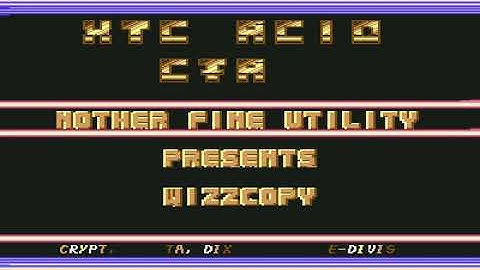 xtc acid cfa intro ! Commodore 64 (C64)