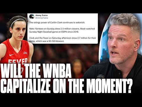 Thumbnail for The WNBA Has An Opportunity To Become Profitable, Will They Capitalize? | Pat McAfee Show